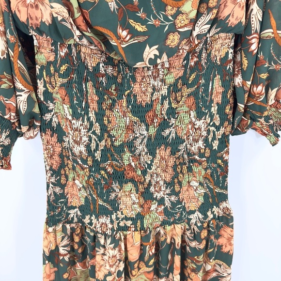 Baltic Born Lizzie Maxi Dress Size Large Floral Boho Tiered Indie Romantic Fairy - Picture 5 of 11